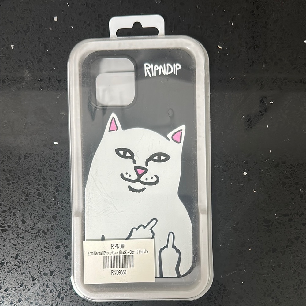 NEW RIPNDIP Lord Nermel Cat Phone Case IPhone 12 Pro Max